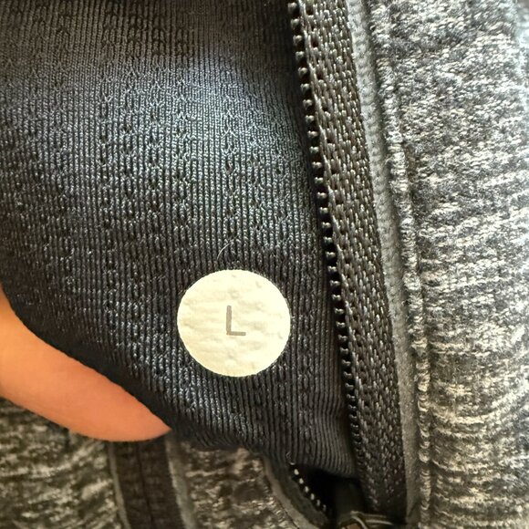 Lululemon Sweatshirt Men Size L 1/4 Zip Pullover Long Sleeve Athletic Thumbholes - Picture 10 of 10